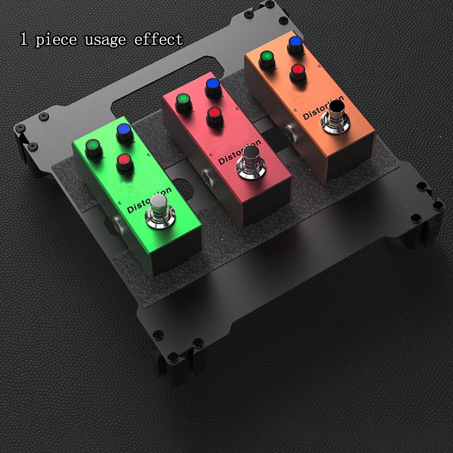 Certified Multi-Effect Guitar Pedal with 10 Effects and Storage Board