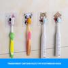 Toothbrushes Holder Waterproof Hanger Moisture-proof Storage Bracket Space Saving Accessory for Bathroom Dormitory Hotel