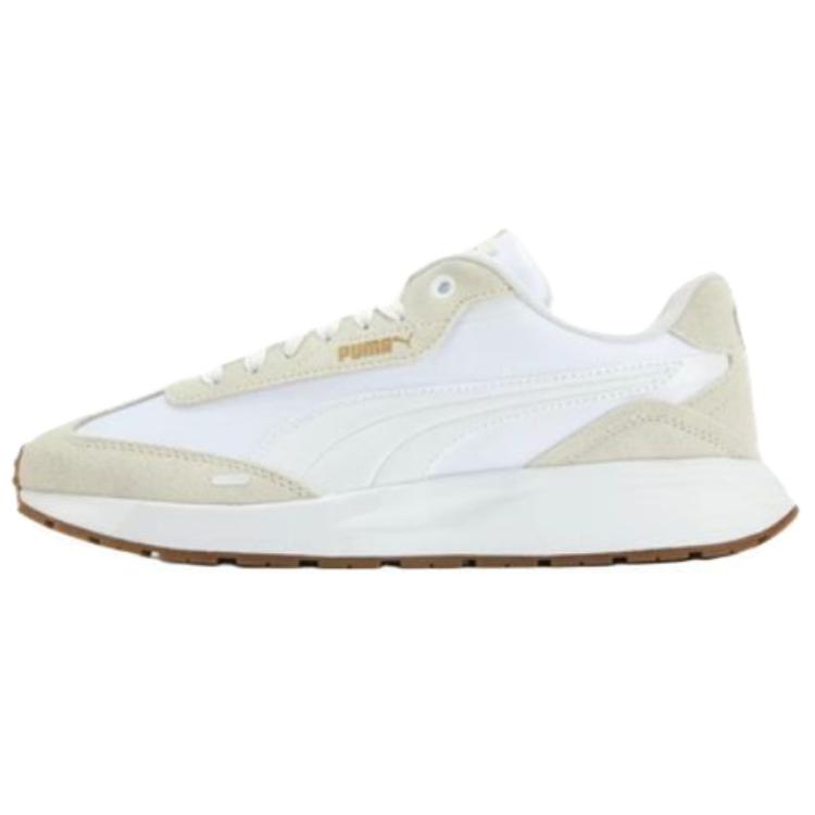 Puma Runtamed Wind Versatile Comfortable Low-Top Lifestyle Sneakers Unisex Sneakers White Beige 404412-03