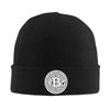 Bitcoin BTC Crypto Currency Warm Knitted Cap Fashion Bonnet Hat Autumn Winter Outdoor Beanies Hats for Unisex Adult