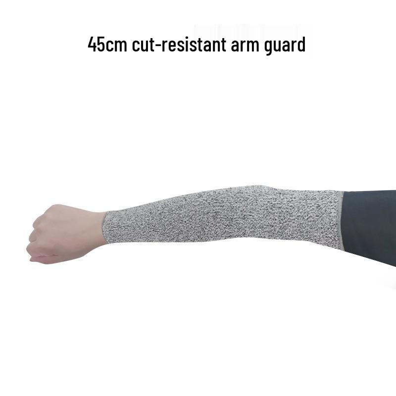 Schnitt- und kratzfeste Schutzarmstulpen und Handschuhe Level 5