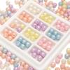 100 stuks/zak Acryl Gekleurde Kralen DIY Armband Ketting Oorbellen Sieraden Accessoires