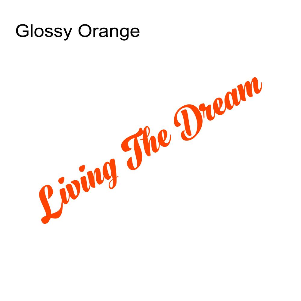Car Stickers For MAN TGX TG Auto Accessories Living The Dream Styling Vinyl Film Whole Body Decor Decals Multicolor Available