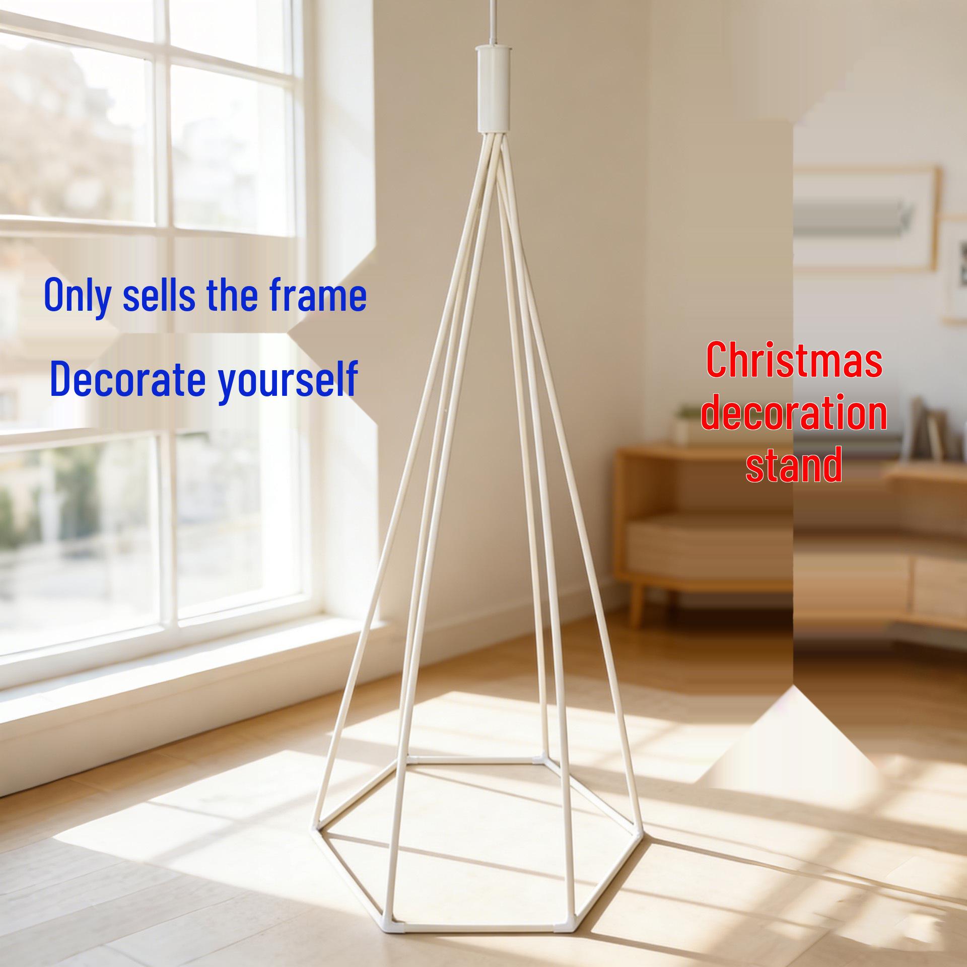 

2025 New Style Dense Christmas Tree for Living Room Decoration & Commercial Photography Props 30cm Side Length, 60cm Diagonal, 120cm Height