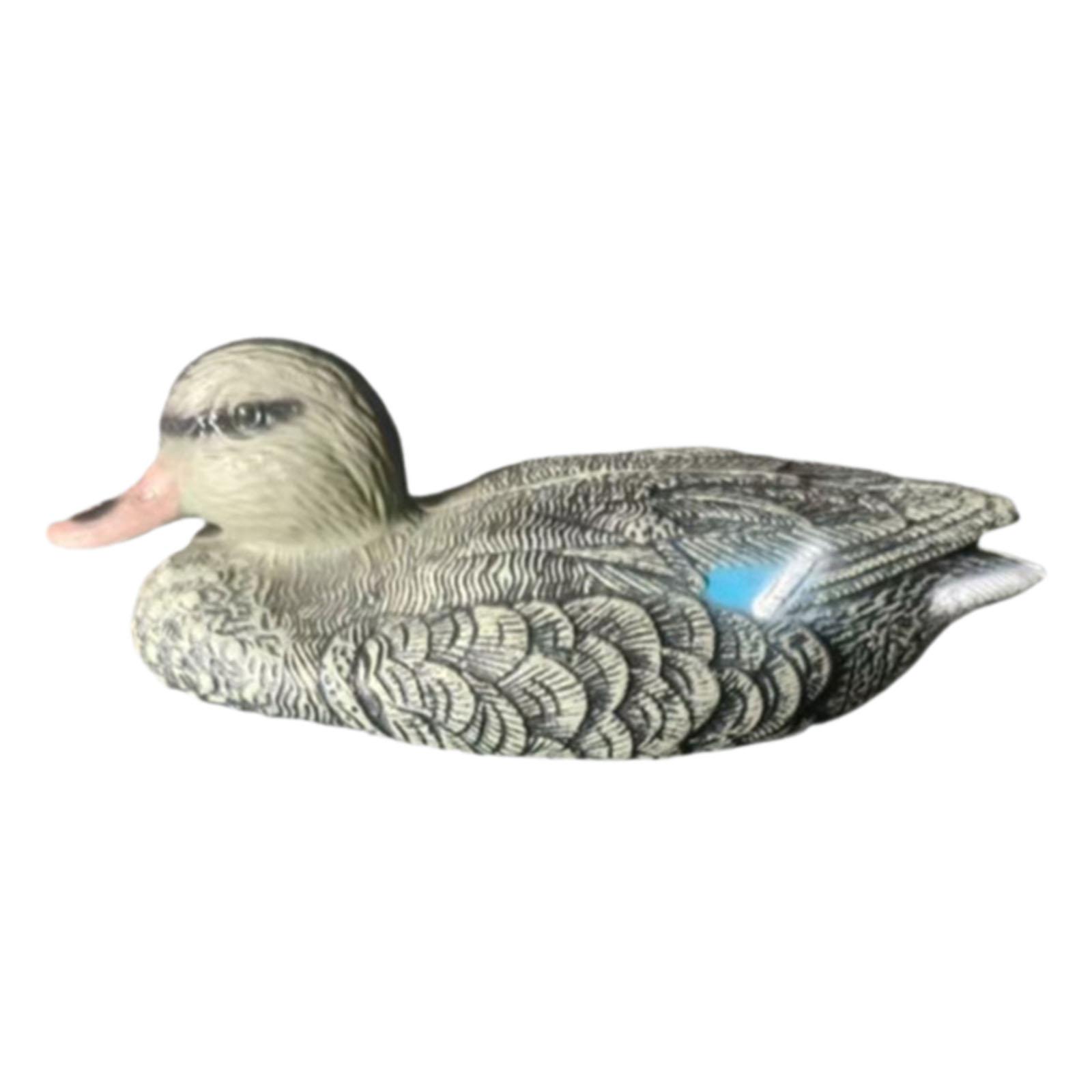 

Duck Decoy Duck Statue, Easy to Place, Durability Realistic Pond Decor Hunting Decoy for Yard, Patio Outdoor Lake хакі