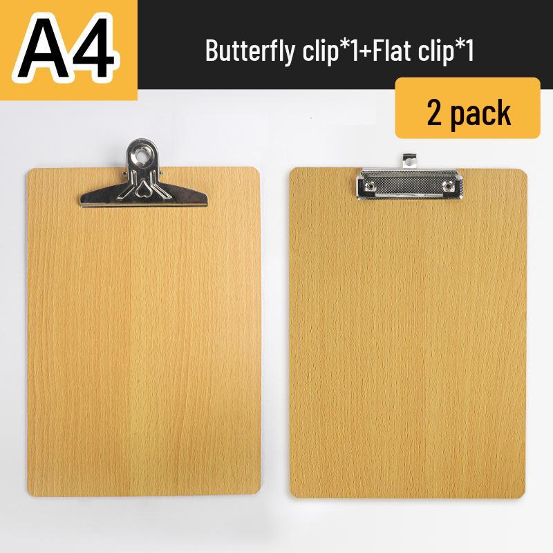 A4/A5 Clipboard: Writing Board & Menu Holder for Restaurants, Catering, Tests, and Student Use.