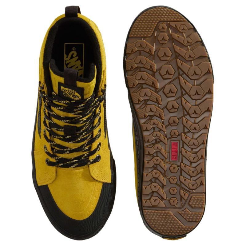 Vans Sk8 Hi Waterproof And Thermal Support High Top Outdoor Shoes Unisex Yellow Sneakers VN000DAQYLB
