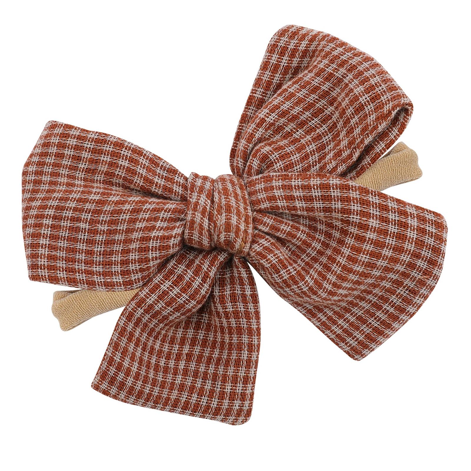 

Детская повязка на голову с бантом для ребенка в возрасте от 0 до 24 месяцев, мягкая и удобная повязка на голову из хлопковой смеси, декоративный головной убор 1