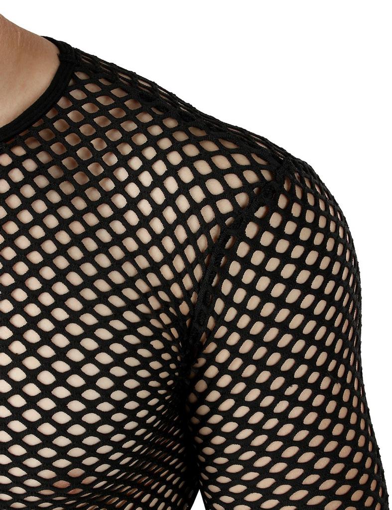 Men's Summer Casual Muscle Pullover Short Sleeves Mesh Shirt Top Blouse