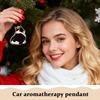 4 Stück Auto Panda Dufttabletten Auto Innenanhänger Anhänger Lufterfrischer Aromatherapie Ätherisches Öl Hängende Dekoration