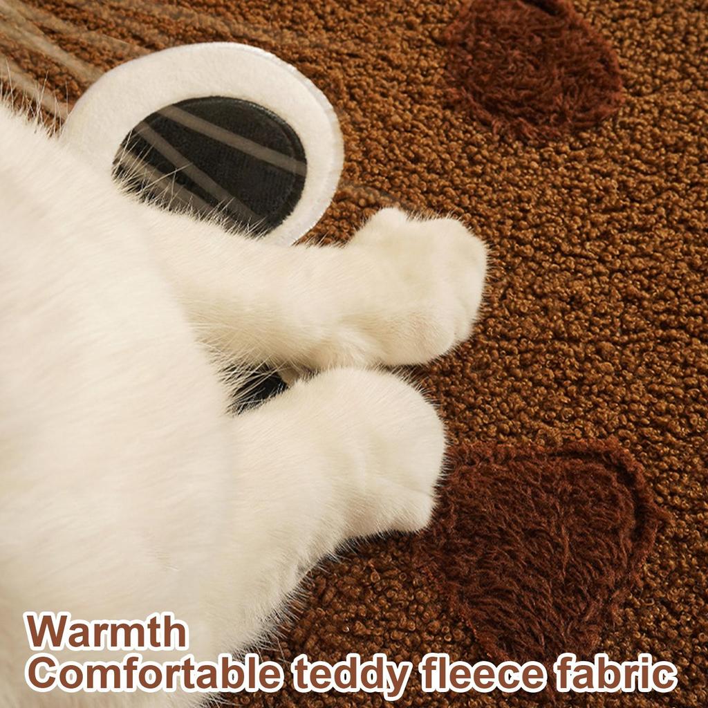Cat Cave Cookie Design Dog Cave Bed Washable Cozy Warm Nest For Puppy Kitten Small Pet Indoor Hiding Sleeping Apartment Play