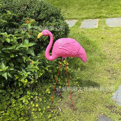 Cross-border Flamingo & Crane Outdoor Animal Decor Set for Garden or Wedding
