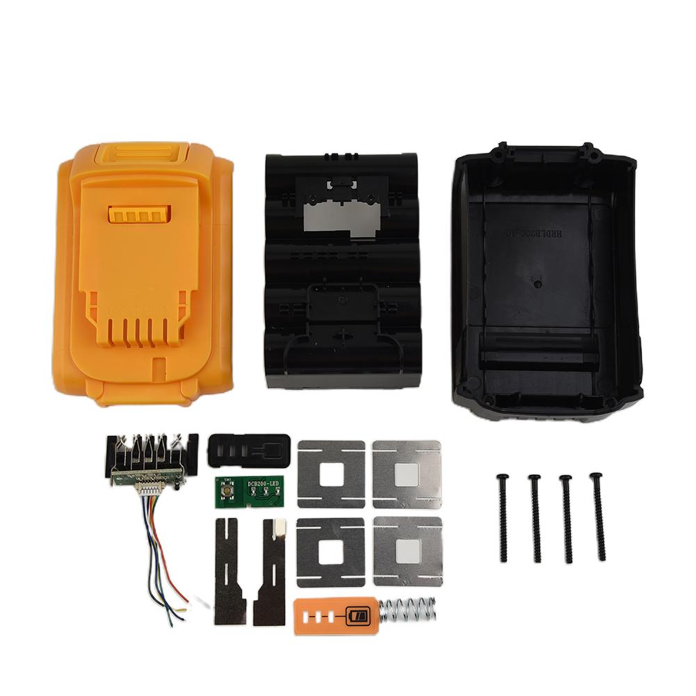 For DeWalt-DCB200 Battery Plastic Case PCB Protection Circuit Board For-DeWalt 18V 20V Repair And Assemble Batterie