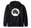 Baseball Bat and Hat Team Uniform Zip Hoodie