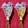 Flower Bouquet Clip Brooch Wearable Floral Pin for Wedding Party Bridal Corsage Dress Hat Shawl Decoration Ladies Bride Gift