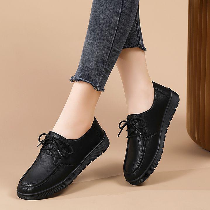 Flat Soled Shoes with Soft Soles Lightweight Single Shoes for Women