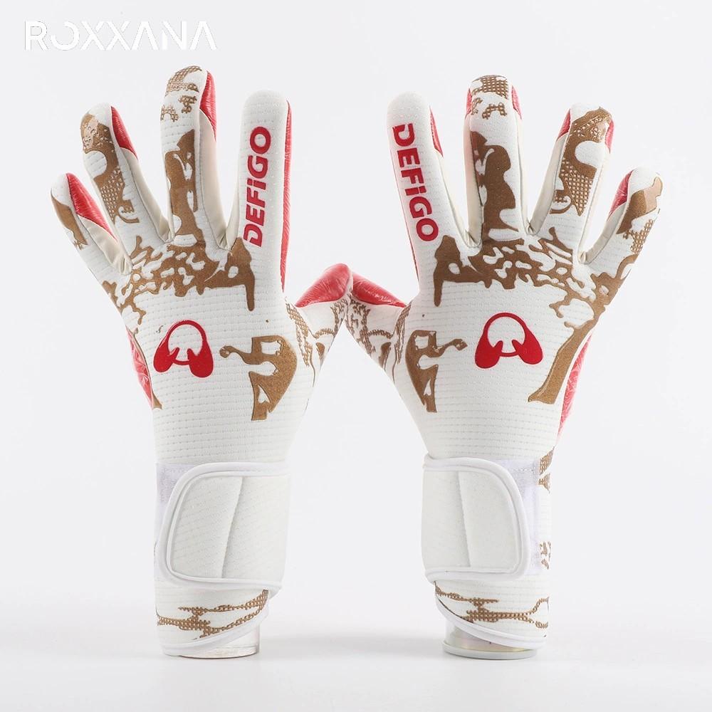 ROXXANA Football Goalkeeper Gloves Boys Girls Professional Game Training Goalkeeper Protective Gloves Non-Slip Latex
