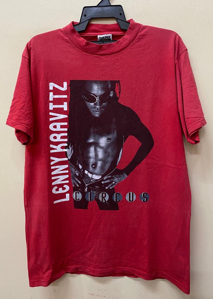 Vintage 90s Lenny Kravitz Circus Tour t shirt