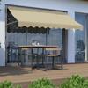 Tendalino Gazebo Impermeabili Telescopico Tessuto Anti-UV Oxford Negozio Esterno Banner Sostituzione Tendalino Tessuto di Ricambio Tenda da Porta