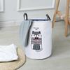 1PC Cotton Folding Water Laundry Basket Toy Storage Basket Storage Bucket