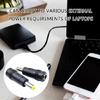 Portable Laptops Charging Adapter DC5.5x2.1mm To DC5.5x1.7mm Charging Converter Head Power Conversion Adapter Black