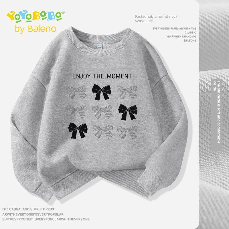 Baleno Kids Ybb Series Children s Sweatshirt Spring and Autumn Style Girls  Tops 2025 New Autumn Clothes Autumn Wear