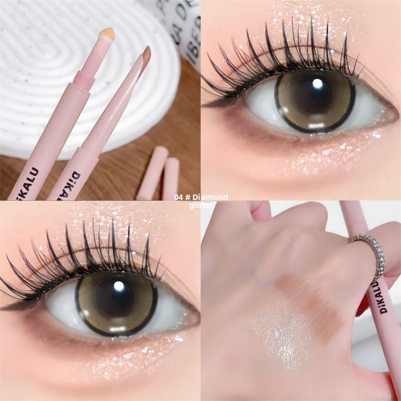 

DIKALU Двусторонний карандаш-хайлайтер для области под глазами, подводка для естественного макияжа глаз 04