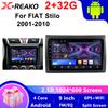 X-REAKO Car Video Player for  FIAT Stilo 2001-2010 GPS Navigation Built-in Dsp Carplay Autoradio Android Head Unit