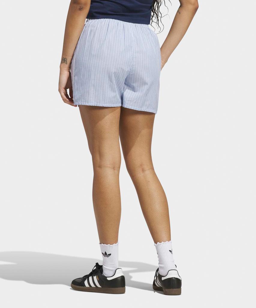 adidas Striped Boxy Shorts - Clear Sky / Kt8005