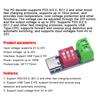 1/5/Stück Typ-C Pd Qc Trigger 5V~20V Drehcode-Einstellung DC-Spannungs-Leistungsmodul Drehverstellung Spannung Schnelllade-Täuschung