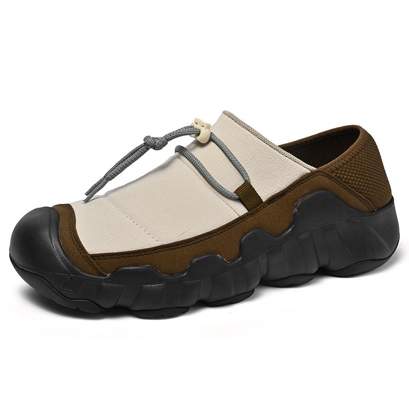 Outdoor Non-slip Hiking Slippers, Wear-resistant Women s Mountaineering Shoes, Men s Comfortable Camping Shoes, Cute Ugly Couple Footwear. 44