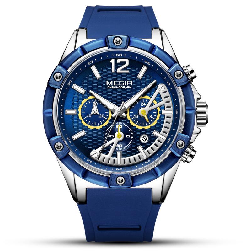 Men S Watch Sports Multifunctional Calendar Waterproof Quartz Watch Men S 2083G