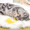 Cat Teaser Toy Plush Durable Bite Kitten Toy Interactive Teething Cleaning Kitten Toy Funny Pet Supplies
