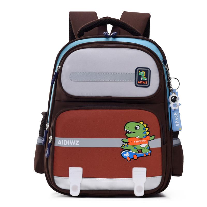Adorable Nylon Children's Backpack For Grades 1-3 In Cute Cartoon Design