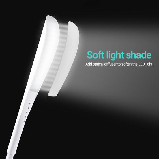 USB Night Light Multi-purpose Eye-protection Touch Control Portable Small USB LED Table Lamp for College Dorm
