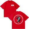 Rapper Roa Tour 2026 Fashion Print Tshirt Men Women Harajuku Vintage Tshirt Summer Cotton Casual Hiphop Punk Loose Tshirts