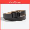 Womens Geometric Style Waist Belt With Pu Buckle For Daily Use