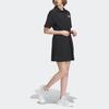 adidas Originals LT DRESS Women's Polo Short Sleeve Dress Black IP2199