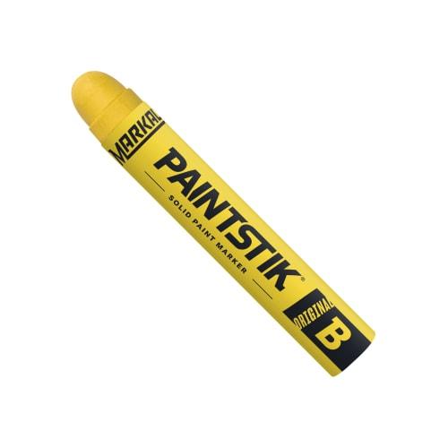 LACO Markal Industrial Marker "Paint Stick B" Yellow 80221