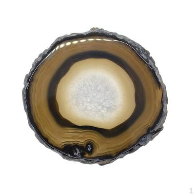 Slice Crystal Polished Coaster 80 - 100mm / 3 4 Inch