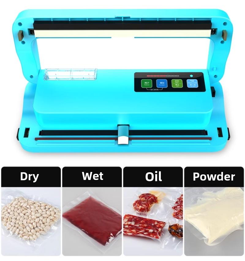 Household Vacuum Sealing Machine For Flat Bags Aluminum Foil Bags Dry And Wet Dual-use Sealing Machine Food Packaging Machine