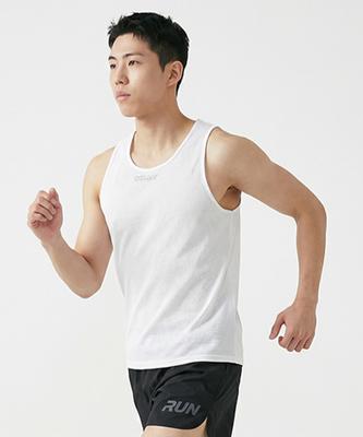 [DeuxFishing] Essential Running Singlet [Shipped from Korea] 100% Authentic