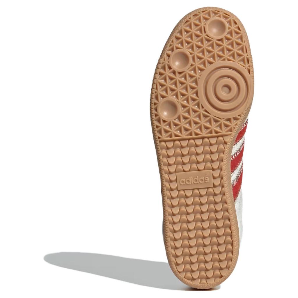 Adidas Samba OG Pony Hair Pack - Wonder Beige Better Scarlet Women Sneakers Cream Cream-White JS3935