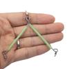 10Pcs Wire Fishings Leader Luminously Tube Balance Bracket AntiTangle Boom