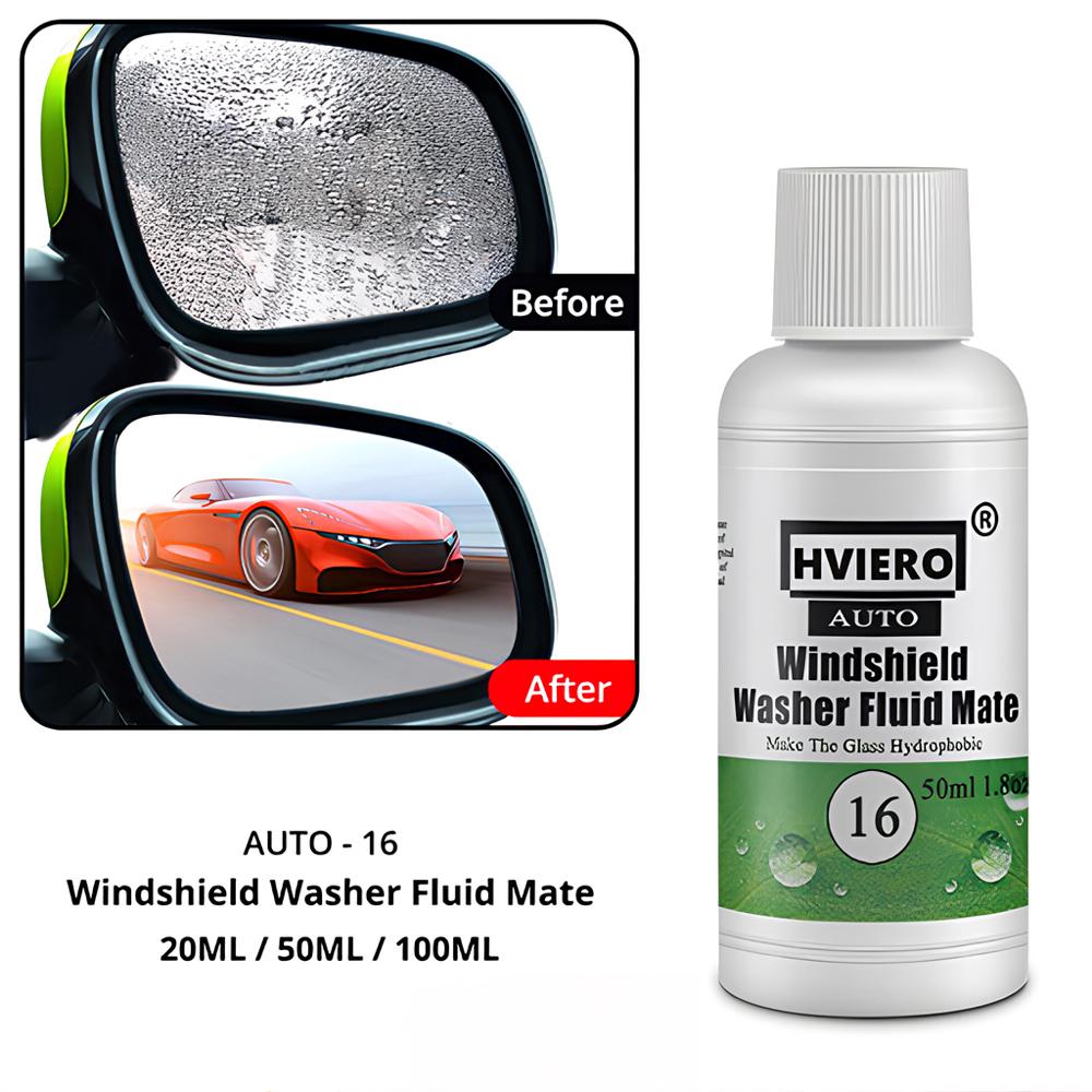 HVIERO-16 20ml/50ml Vehicle Car Coating Glass Hydrophobic Mate Windshield Washer Fluid Car Accessories Long Lasting Styling