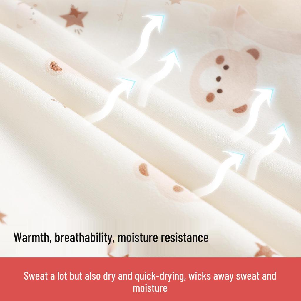 Baby Pure Cotton Anti-Freeze Sleep Shawl for Infants