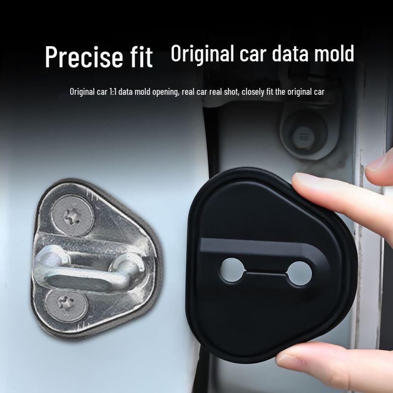 Lynk & Co 08 Car Door Lock Silicone Cover: Dustproof, Rustproof, Shock-Absorbing Protection