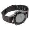Men Digital Watch Multifunctional 50m Waterproof Depth LED Night Light Men Wrist Watch Black