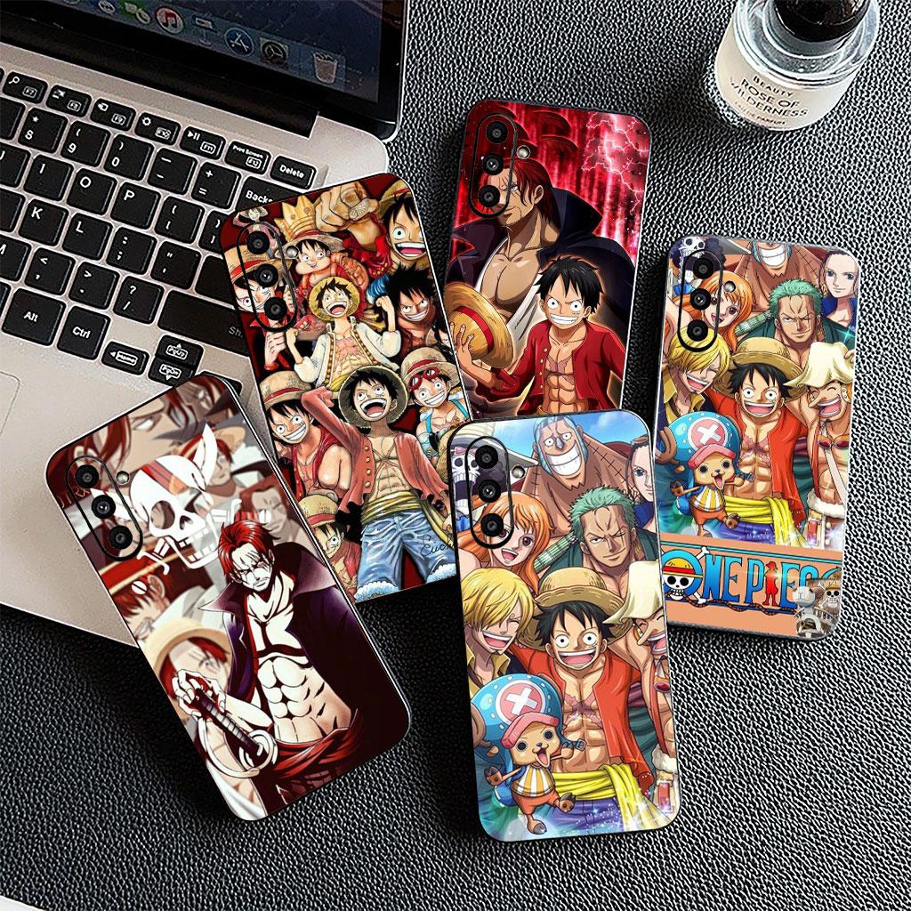 Shanks Red Hair One Luffy Pieces Phone Cover for Motorola Moto G86 G57 E14 E15 G14 G34 G35 G84 G24 A54 G15 Power E22 Soft Case