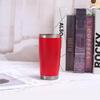 20oz Stainless Steel Vacuum Insulated Travel Mug With Push Lid Double Wall Car Cup Hot Cold Drinks